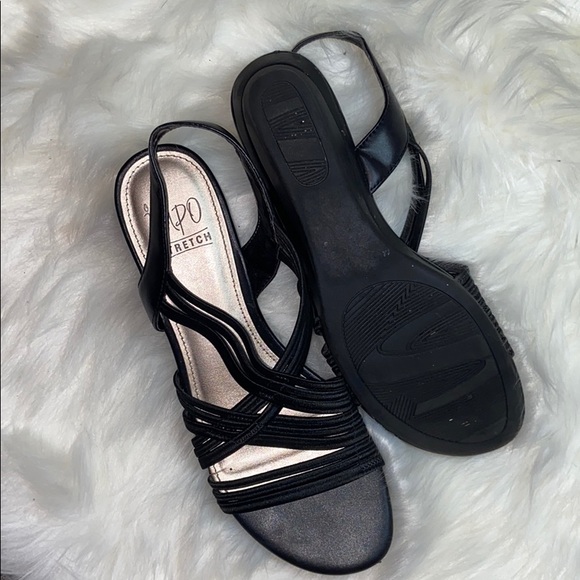 B.O.C. By Born Concept Size 8 Women's Black Sandal Wedge Summer Shoes #BOC #AnkleStrap | Women 